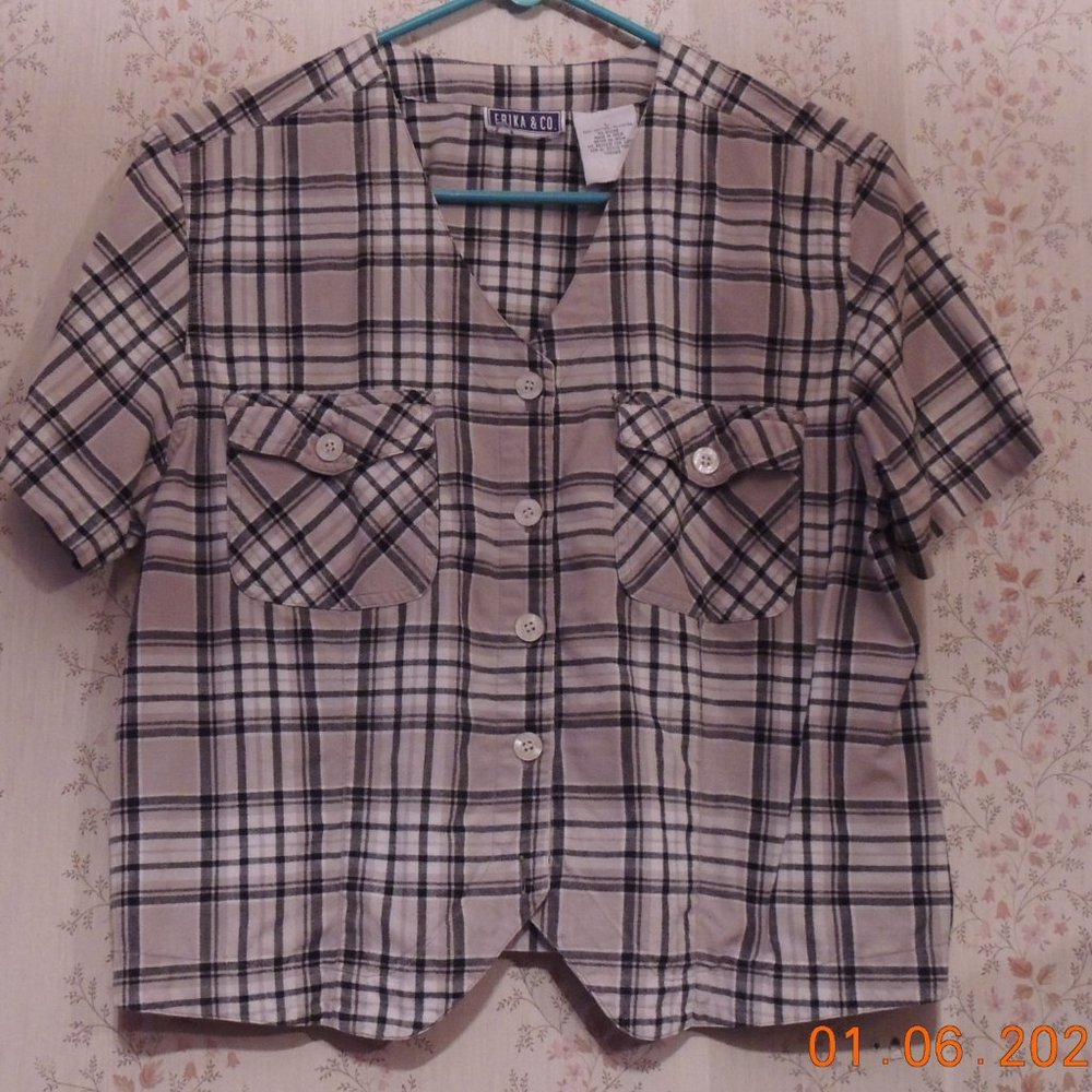 short sleeve blouse